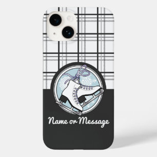 Patinação de gelo Moderna do Tartan Personalizad
