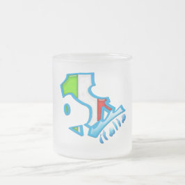 Patinagem artística do italiano da caneca do fosco
