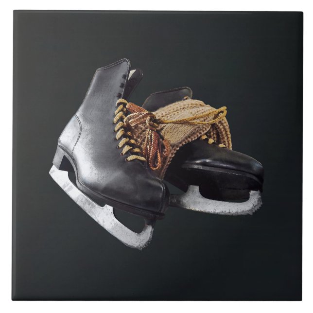 Patins de Gelo Antigos (Frente)