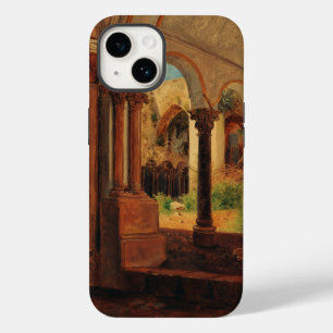 Pátio de mosteiro abandonado