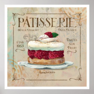 Patisserie mim arte do poster