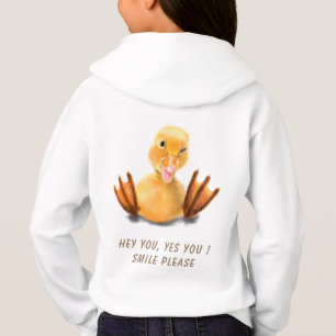 Pato Amarelo Engraçado Reproduzindo Piscar os olh