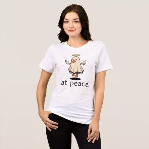 Pato Anjo Em Paz, Presente de Humor Negro de Hallo