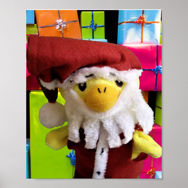 Pato Danny Papai Noel.  Poster (Frente)