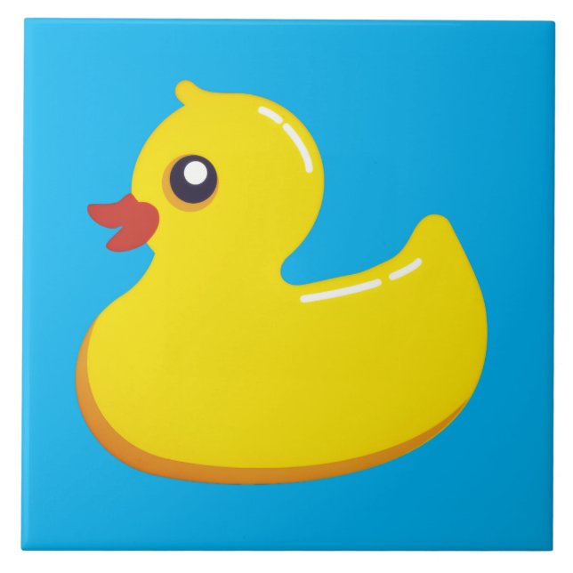 pato de borracha amarelo  (Frente)