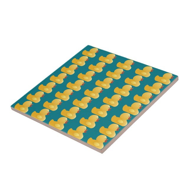 Pato de Borracha Amarelo (Lateral)