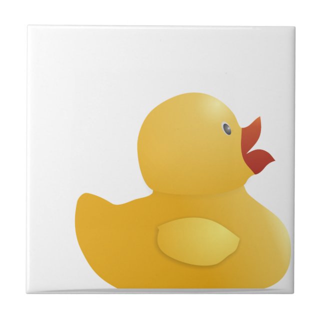 Pato de Borracha Amarelo (Frente)