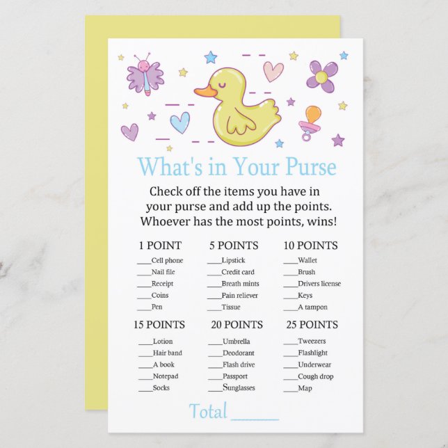 Pato de borracha O que há no seu jogo (Frente/Verso)