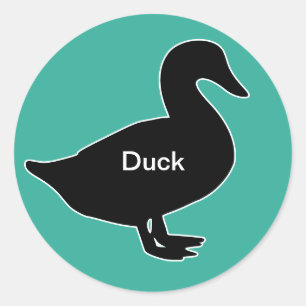 Pato de escolha de refeição com 20x adesivos