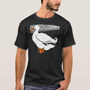 Pato De Madeira Vitoriano Na Camisa T