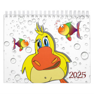Pato e Peixe Calendário 2025