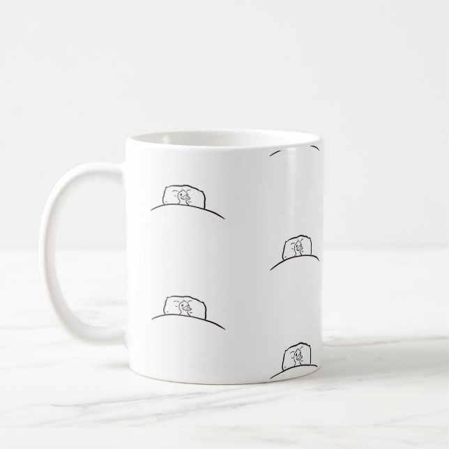 Pato na caneca da cama. Caneca de Pato Cento (Esquerda)