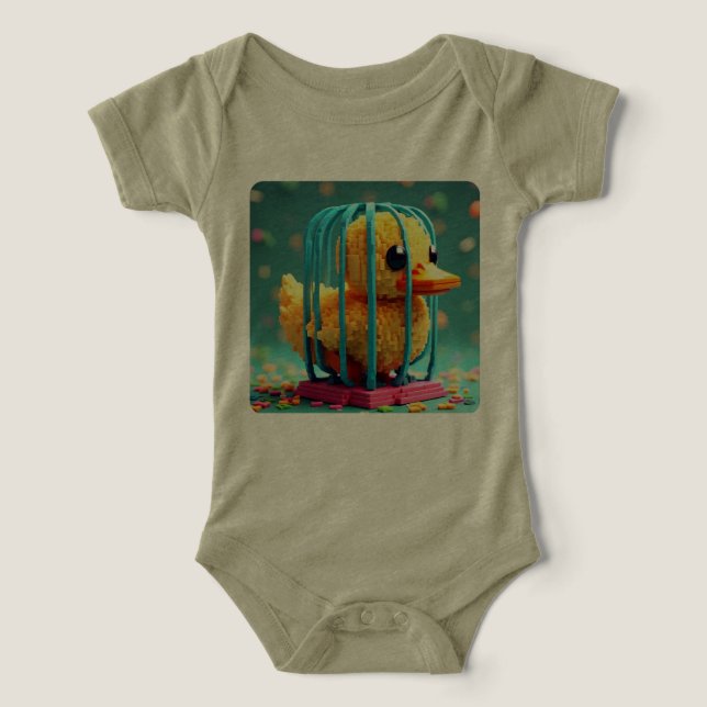 Pato na gaiola (Design frontal)