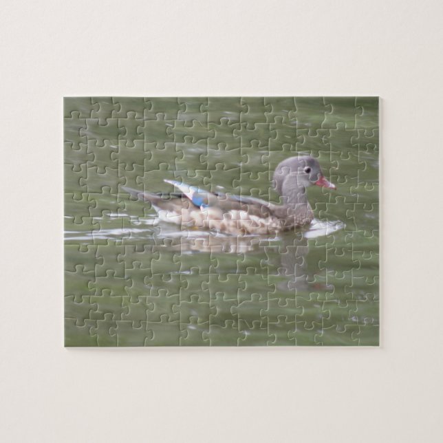 Pato no lago Quebra-cabeça (Horizontal)