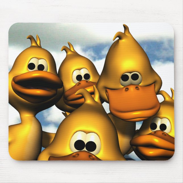 Pato que recolhe Mousepad (Frente)