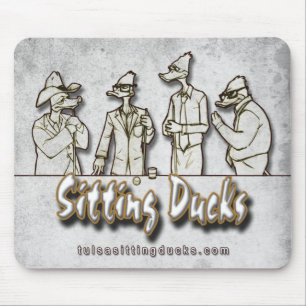 Patos de assento "o bloco" Mousepad do grasnado