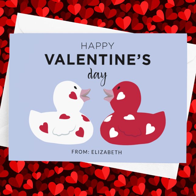 Patos de borracha do feliz dia de os namorados (Criador carregado)