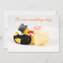Patos de casamento