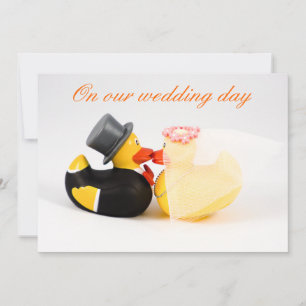 Patos de casamento