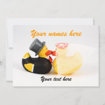 Patos de casamento