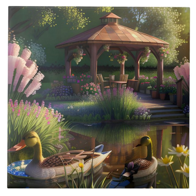 Patos no Pond (Frente)