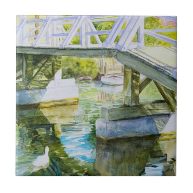 Patos sob uma ponte (Frente)