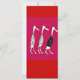 Patos vestidos