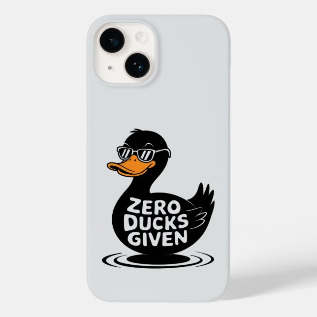 Patos Zero Dado - Design Legal Engraçado (Verso)