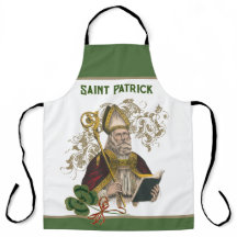 Patrick Irish Shamrocks Verde Dourado Católico