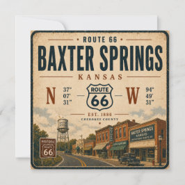 Patrimônio da Estrada Baxter Springs Vintage