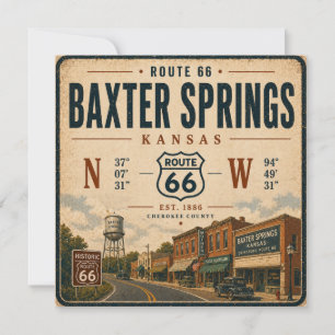 Patrimônio da Estrada Baxter Springs Vintage