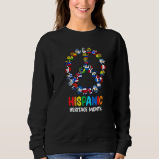 Patrimônio Hispânico Mês Camisa Todos os Países Pa