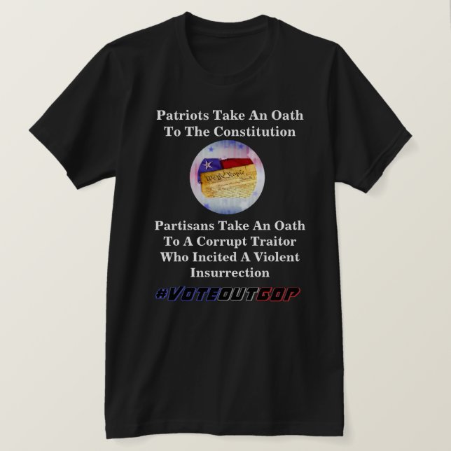 Patriotas Prestam Juramento À Camisa Da Constituiç (Frente do Design)