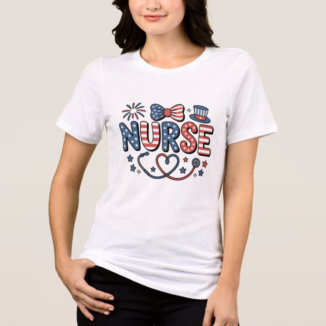Patriotic 4th of July Design (Frente)