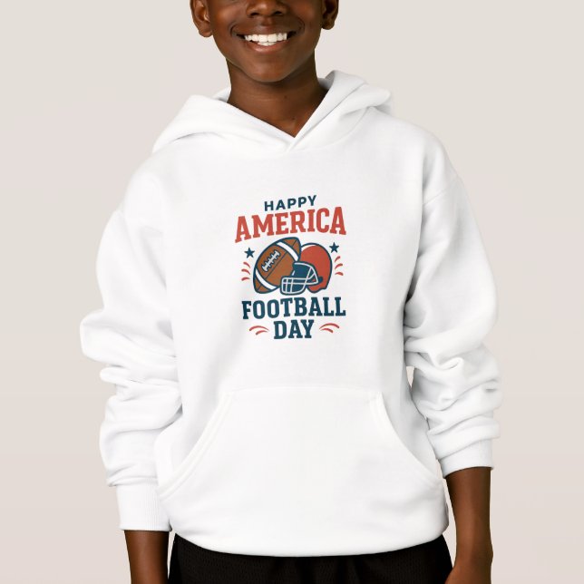  Patriotic America Football Day Tee – Perfect Gift (Frente)