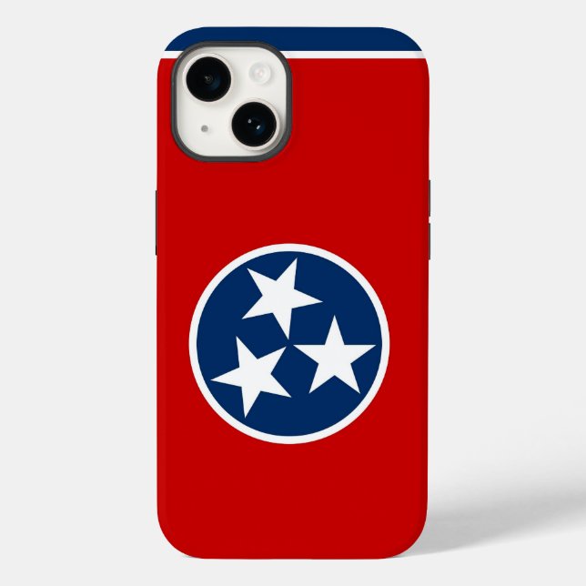 Patriotic Apple Case-Mate 14, bandeira do Tennesse (Verso)
