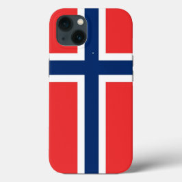 Patriotic Apple Case-Mate, bandeira da Noruega