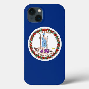 Patriotic Apple Case-Mate, bandeira da Virgínia