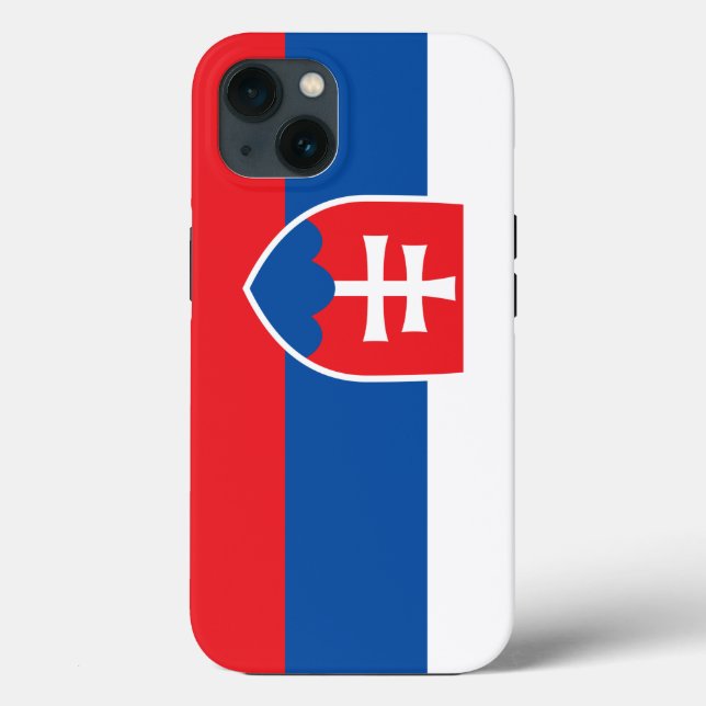 Patriotic Apple Case-Mate, bandeira eslovaca (Verso)