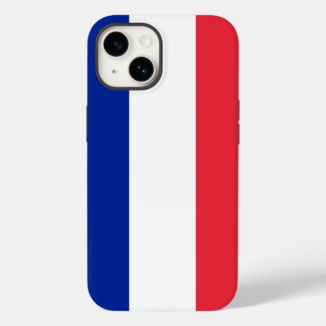 Patriotic Apple Case-Mate, França Case-Mate iPhone (Verso)