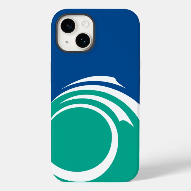 Patriotic Apple Case-Mate, Ottawa Flag (Verso)