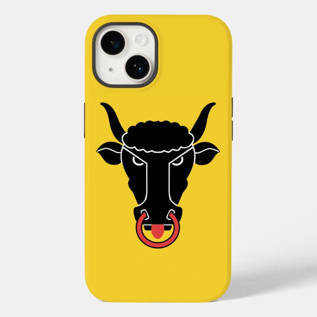 Patriotic Apple Case-Mate, Uri canton Flag (Verso)