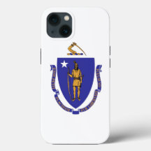 Patriotic Apple iPhone 13 Case-Mate, Massachusetts