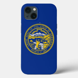 Patriotic Apple iPhone 13 Case-Mate, Nebraska Flag