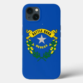 Patriotic Apple iPhone 13 Case-Mate, Nevada Flag