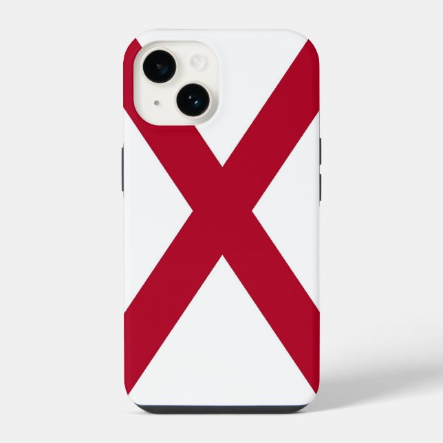 Patriotic Apple iPhone 14 Case-Mate, Bandeira do A (Verso)