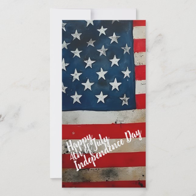 Patriótico 4º Dia da Independência de julho (Frente)