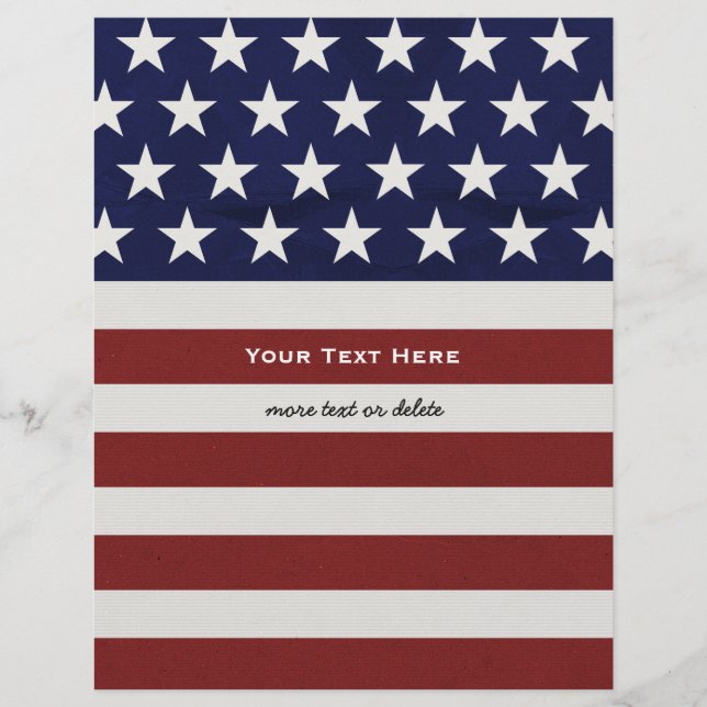 Patriótico Patriótico Americano Bandeira Americano (Frente)