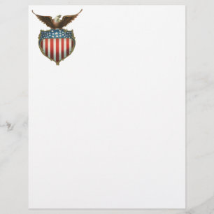 Patriotismo Vintage, Águia Orgulhosa sobre a Bande