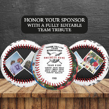 Patrocinador Personalizado Obrigado Presente com F